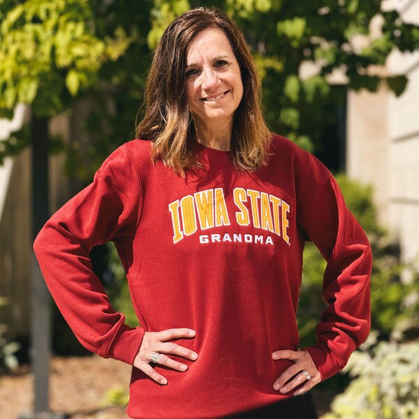 Artisans 2026 Iowa State Grandma Cardinal Crewneck Sweatshirt